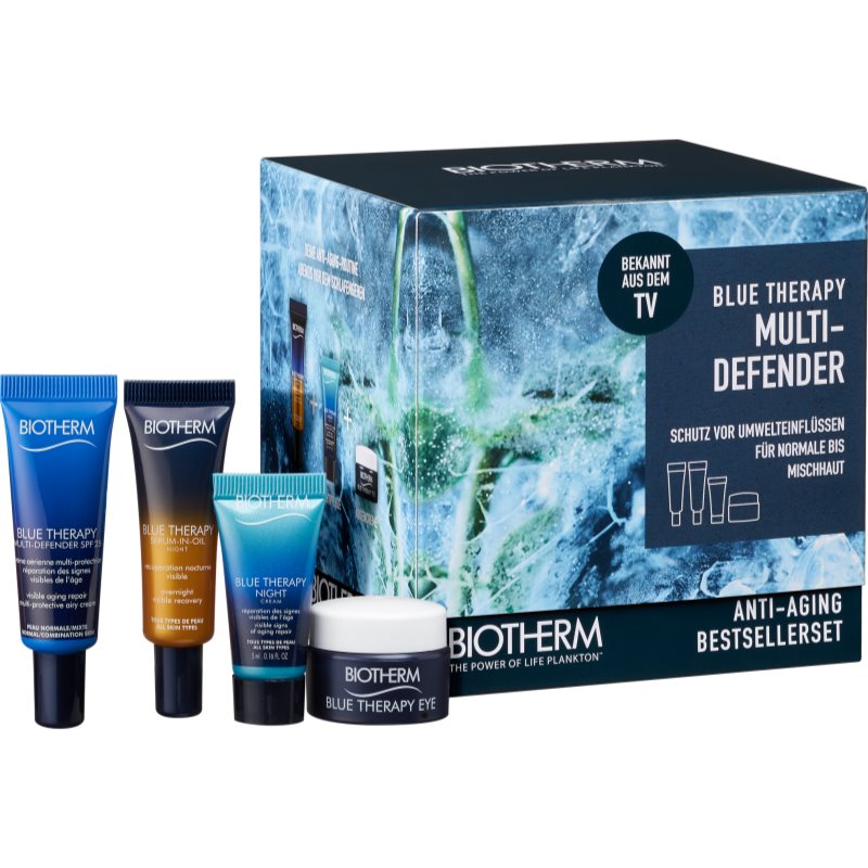 Biotherm Blue Therapy Multi Defender SPF25 набір III. (для регенерації та відновлення шкіри) для жінок
Biotherm Blue Therapy Multi Defender SPF25 набір III. (для регенерації та відновлення шкіри) для жінок