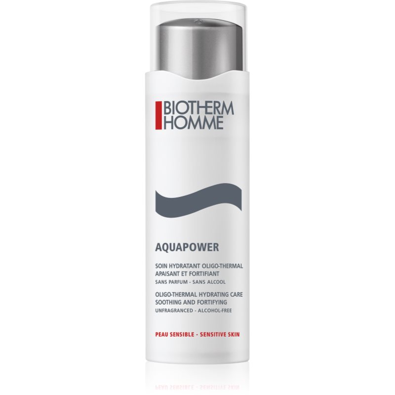Biotherm Homme Aquapower зволожуючий догляд для заспокоєння та зміцнення чутливої шкіри
Biotherm Homme Aquapower зволожуючий догляд для заспокоєння та зміцнення чутливої шкіри