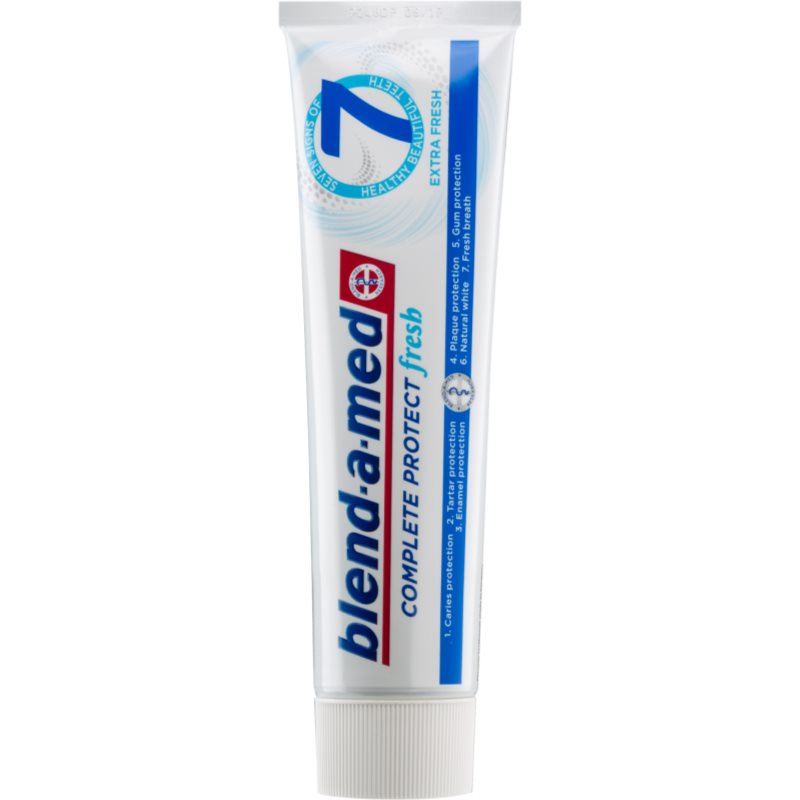 Blend-a-med Complete 7 + Mouthwash Extra Fresh зубна паста для повноцінного захисту зубів
Blend-a-med Complete 7 + Mouthwash Extra Fresh зубна паста для повноцінного захисту зубів