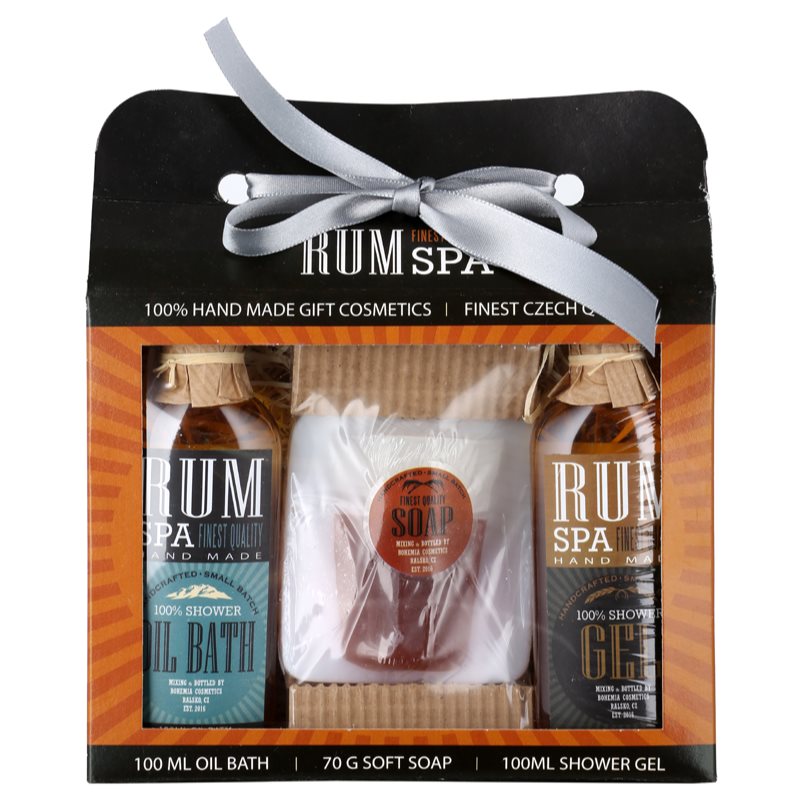 Bohemia Gifts & Cosmetics Rum Spa подарунковий набір (для вани) для чоловіків
Bohemia Gifts & Cosmetics Rum Spa подарунковий набір (для вани) для чоловіків