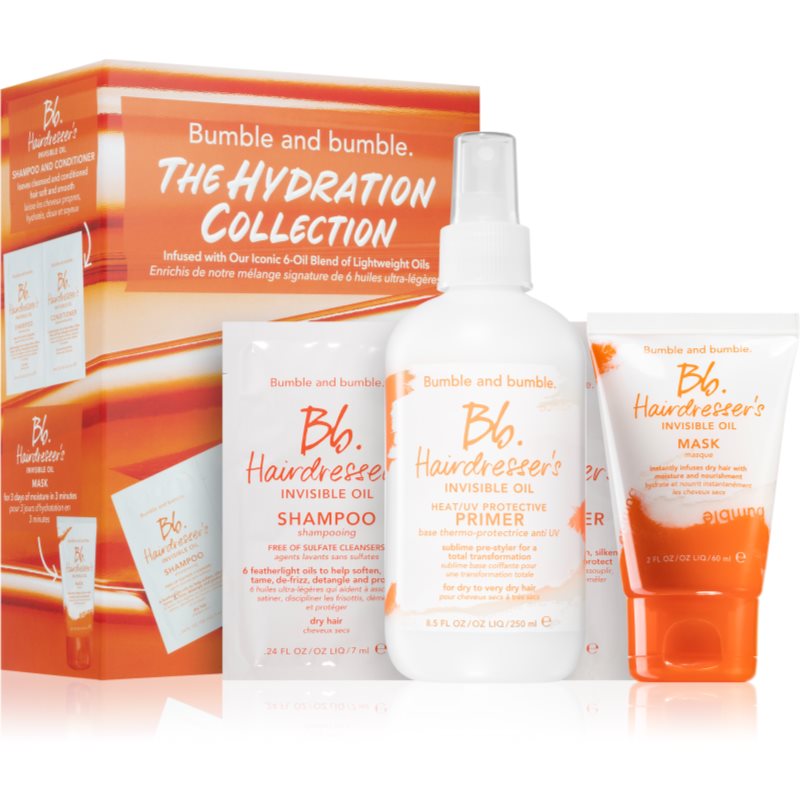 Bumble and Bumble The Hydration Collection подарунковий набір II. (для слабкого волосся)
Bumble and Bumble The Hydration Collection подарунковий набір II. (для слабкого волосся)