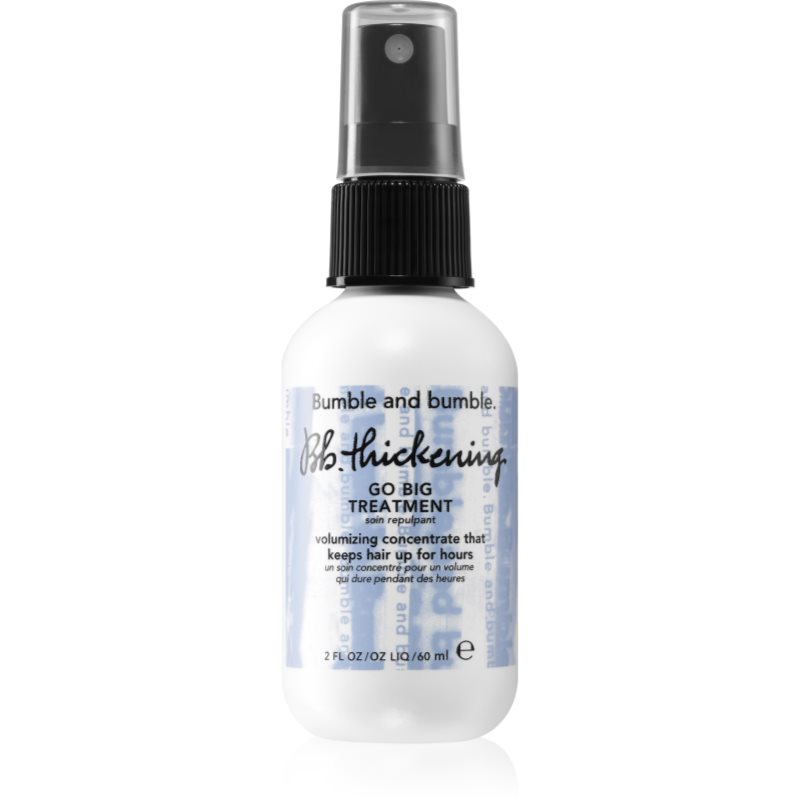 Bumble and bumble Thickening Go Big Treatment спрей для об'єму ослабленого волосся
Bumble and bumble Thickening Go Big Treatment спрей для об'єму ослабленого волосся