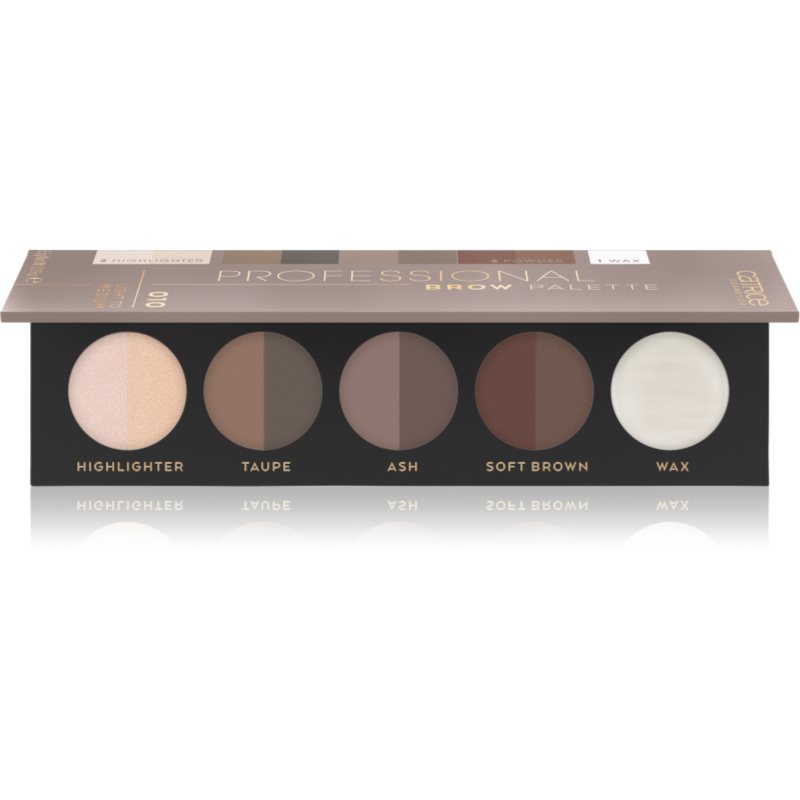 Catrice Professional Brow Palette Компактний засіб для підводки бровей відтінок 010 Light to Medium
Catrice Professional Brow Palette Компактний засіб для підводки бровей відтінок 010 Light to Medium