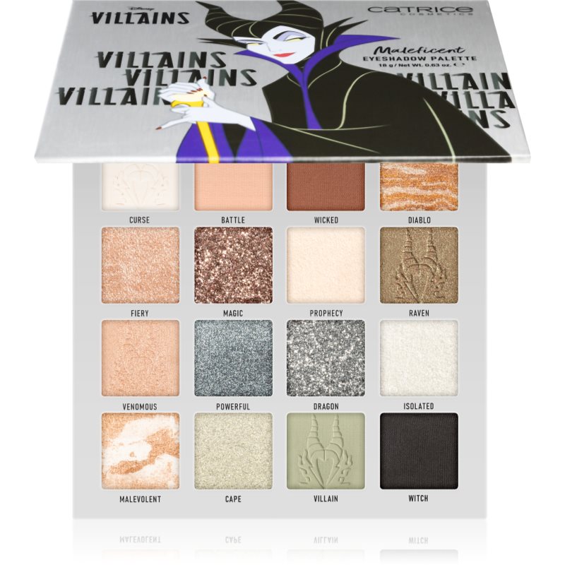 Catrice Disney Villains Maleficent палетка тіней для очей відтінок 03 Mistress of Evil
Catrice Disney Villains Maleficent палетка тіней для очей відтінок 03 Mistress of Evil