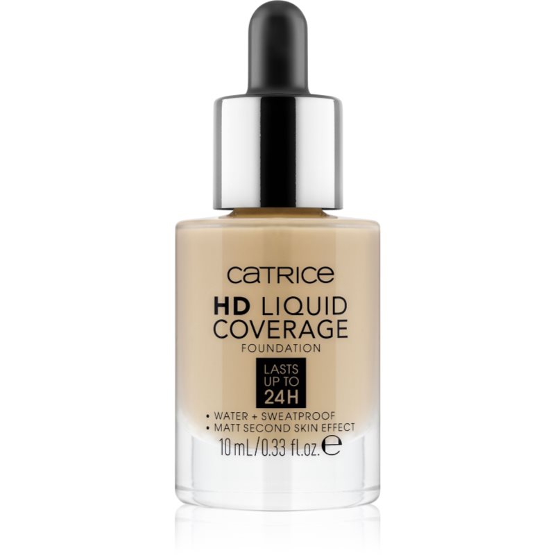 Catrice Mini HD Liquid Coverage стійкий матуючий тональний крем міні відтінок 035 Natural Beige
Catrice Mini HD Liquid Coverage стійкий матуючий тональний крем міні відтінок 035 Natural Beige