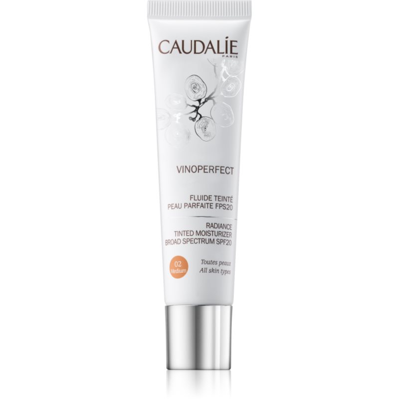 Caudalie Vinoperfect роз'яснюючий тонуючий флюїд зі зволожуючим ефектом відтінок 02 Medium SPF 20
Caudalie Vinoperfect роз'яснюючий тонуючий флюїд зі зволожуючим ефектом відтінок 02 Medium SPF 20