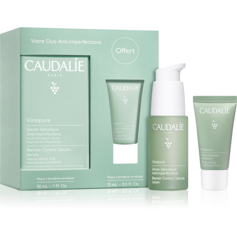 Caudalie Vinopure Duo Anti-imperfections набір (для жирної шкіри зі схильністю до акне)
Caudalie Vinopure Duo Anti-imperfections набір (для жирної шкіри зі схильністю до акне)