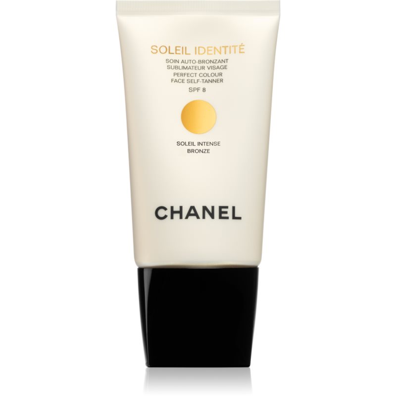 Chanel Précision Soleil Identité крем автозасмага для обличчя SPF 8 відтінок Bronze
Chanel Précision Soleil Identité крем автозасмага для обличчя SPF 8 відтінок Bronze
