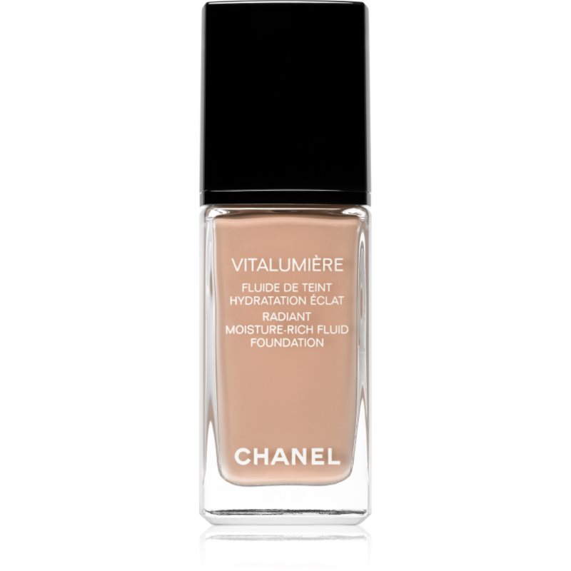 Chanel Vitalumière Radiant Moisture Rich Fluid Foundation роз'яснюючий тональний крем відтінок 50 - Naturel
Chanel Vitalumière Radiant Moisture Rich Fluid Foundation роз'яснюючий тональний крем відтінок 50 - Naturel