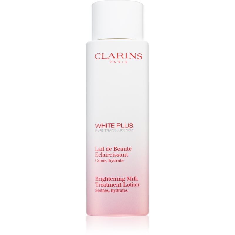 Clarins White Plus Pure Translucency Brightening Milk Treatment Lotion зволожуюче молочко для сяючої шкіри
Clarins White Plus Pure Translucency Brightening Milk Treatment Lotion зволожуюче молочко для сяючої шкіри