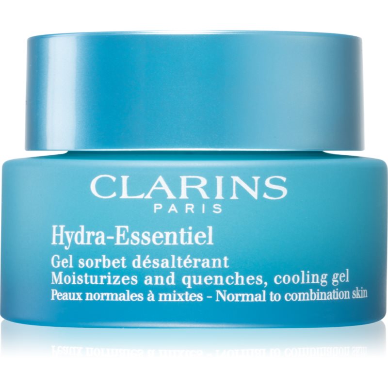 Clarins Hydra-Essentiel Cooling Gel зволожуючий крем-гель для нормальної та змішаної шкіри
Clarins Hydra-Essentiel Cooling Gel зволожуючий крем-гель для нормальної та змішаної шкіри