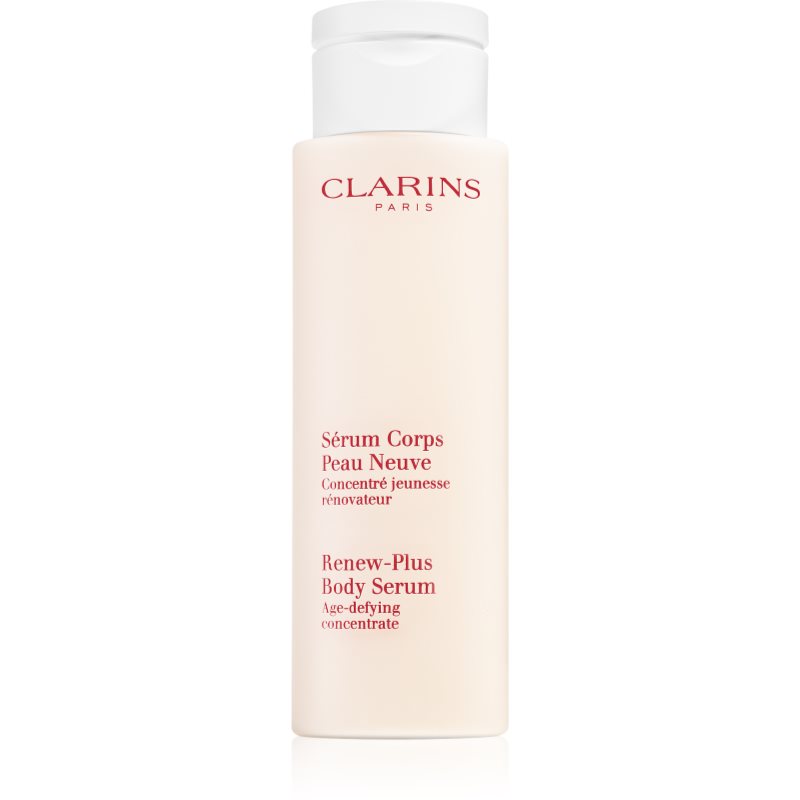 Clarins Renew-Plus Body Serum зміцнююча сироватка для зволоження та пружності шкіри
Clarins Renew-Plus Body Serum зміцнююча сироватка для зволоження та пружності шкіри