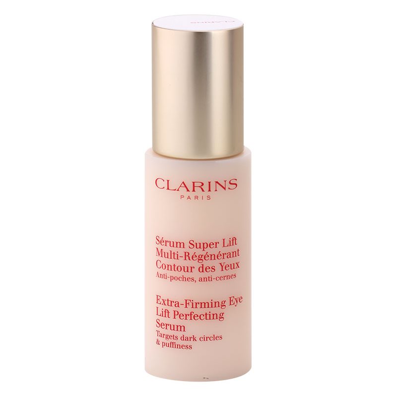 Clarins Extra-Firming Eye Lift Perfecting Serum омолоджуючий догляд для шкіри навколо очей проти набряків та темних кіл
Clarins Extra-Firming Eye Lift Perfecting Serum омолоджуючий догляд для шкіри навколо очей проти набряків та темних кіл