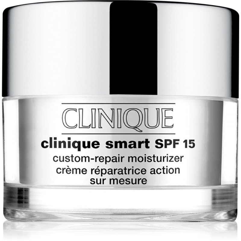 Clinique Clinique Smart™ SPF 15 Custom-Repair Moisturizer денний зволожуючий крем проти зморшок SPF 15
Clinique Clinique Smart™ SPF 15 Custom-Repair Moisturizer денний зволожуючий крем проти зморшок SPF 15