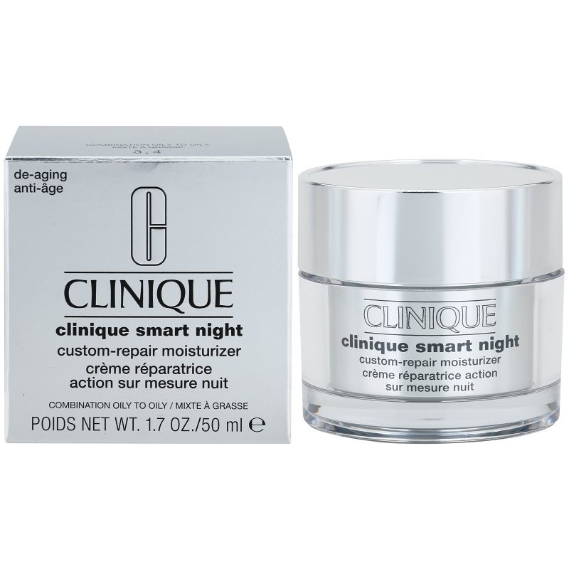 Clinique Clinique Smart™ зволожуючий нічний крем проти зморшок для змішаної та жирної шкіри
Clinique Clinique Smart™ зволожуючий нічний крем проти зморшок для змішаної та жирної шкіри