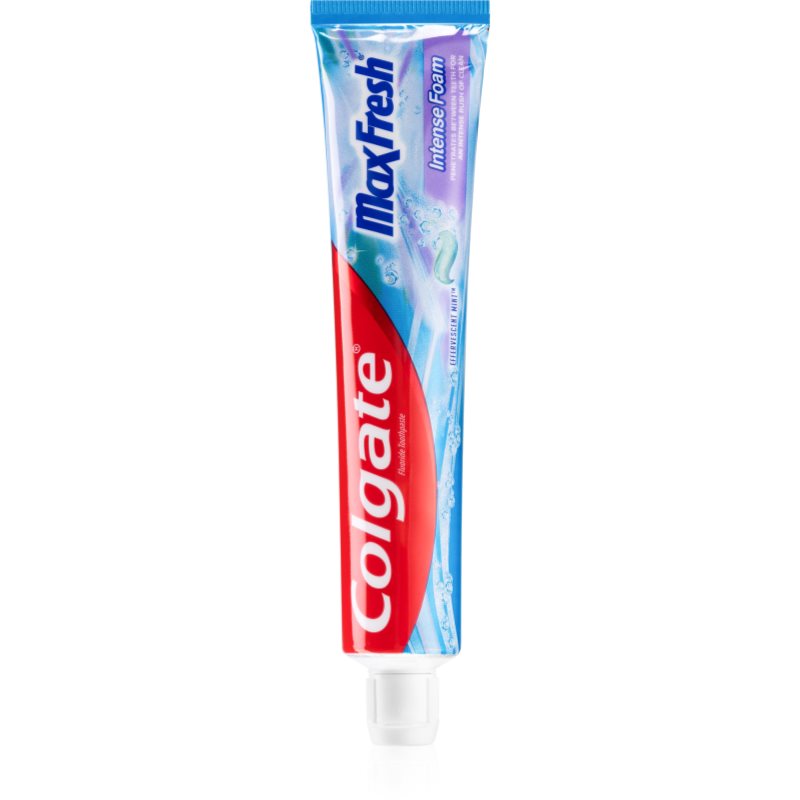 Colgate Max Fresh Intense Foam зубна паста для ретельного чищення зубів Effervescent Mint
Colgate Max Fresh Intense Foam зубна паста для ретельного чищення зубів Effervescent Mint