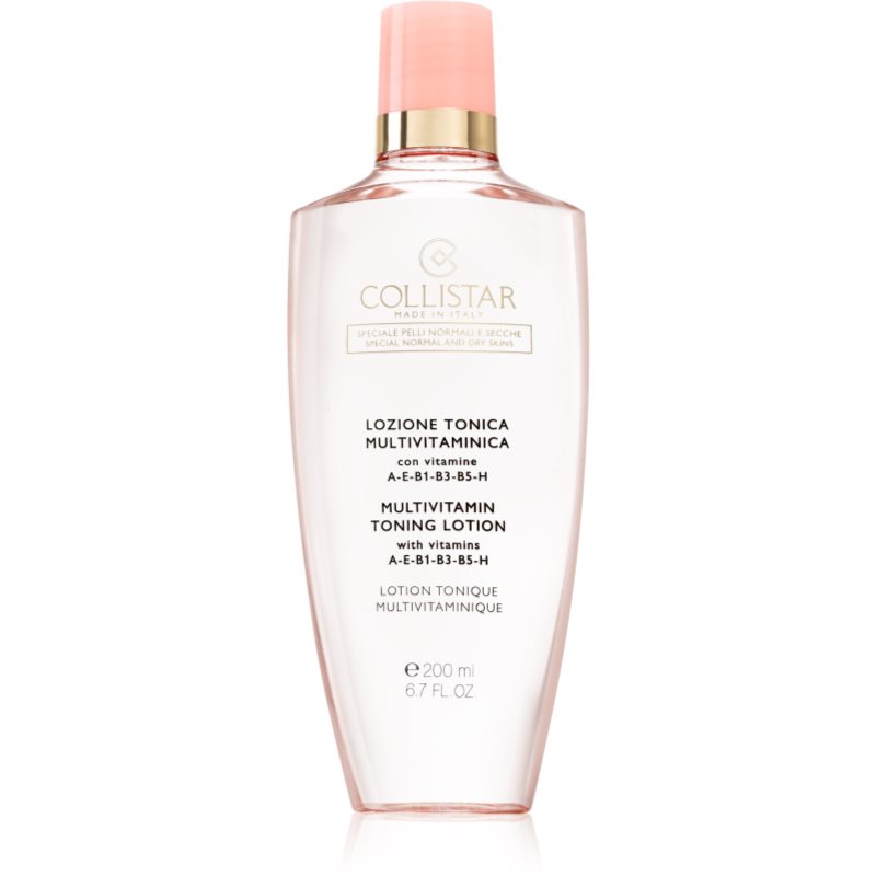 Collistar Special Normal and Dry Skins Multivitamin Toning Lotion тонік для шкіри для нормальної та сухої шкіри
Collistar Special Normal and Dry Skins Multivitamin Toning Lotion тонік для шкіри для нормальної та сухої шкіри