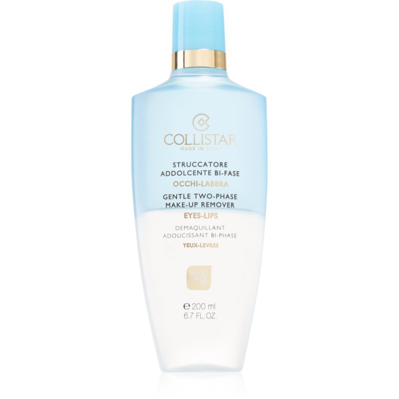 Collistar Gentle Two-Phase Make-up Remover засіб для зняття водостійкого макіяжу для очей та губ
Collistar Gentle Two-Phase Make-up Remover засіб для зняття водостійкого макіяжу для очей та губ