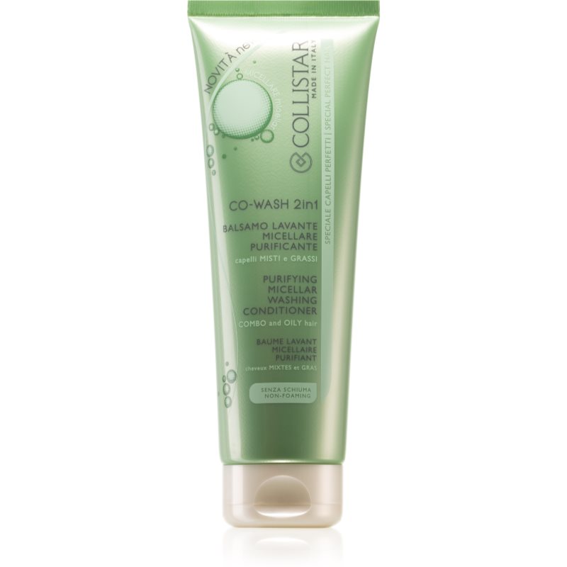 Collistar Special Perfect Hair 2-In-1 Co-Wash Purifying Micellar Washing Conditioner міцелярний очисний кондиціонер для жирного волосся
Collistar Special Perfect Hair 2-In-1 Co-Wash Purifying Micellar Washing Conditioner міцелярний очисний кондиціонер для жирного волосся