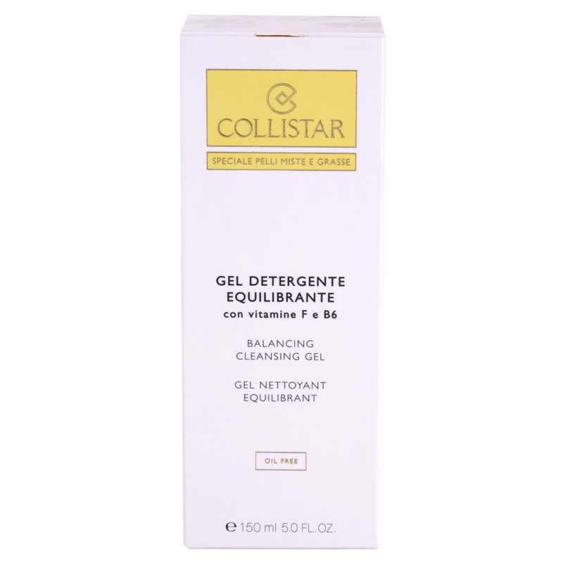 Collistar Special Combination And Oily Skins очищуючий гель з вітаміном F тa B6
Collistar Special Combination And Oily Skins очищуючий гель з вітаміном F тa B6