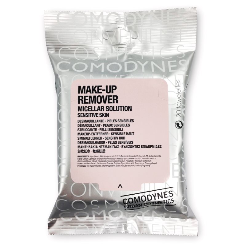 Comodynes Make-up Remover Micellar Solution очищуючі серветки для чутливої шкіри
Comodynes Make-up Remover Micellar Solution очищуючі серветки для чутливої шкіри