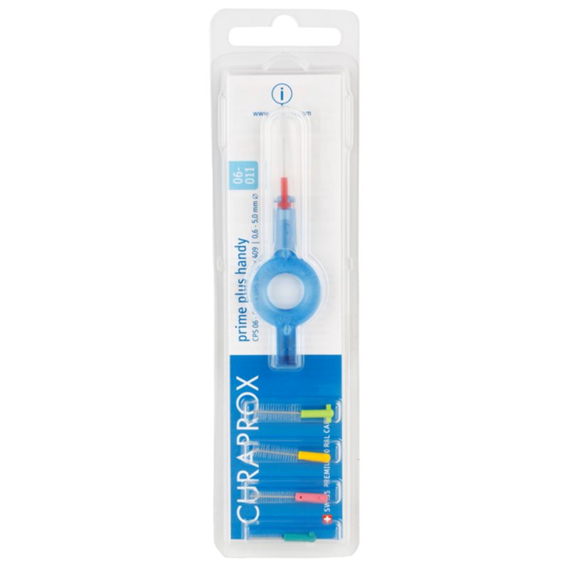 Curaprox Prime Plus Handy CPS змінні міжзубні щітки 5 шт + тримач суміш 0,6 - 0,11
Curaprox Prime Plus Handy CPS змінні міжзубні щітки 5 шт + тримач суміш 0,6 - 0,11