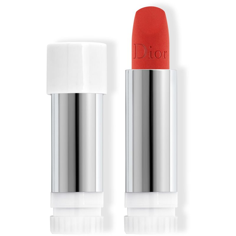DIOR Rouge Dior The Refill зволожуючий бальзам для губ змінне наповнення відтінок 999 Matte
DIOR Rouge Dior The Refill зволожуючий бальзам для губ змінне наповнення відтінок 999 Matte