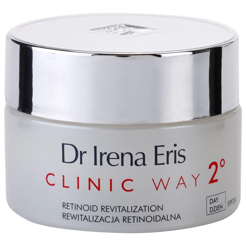 Dr Irena Eris Clinic Way 2° зволожуючий та зміцнюючий денний крем проти зморшок SPF 20
Dr Irena Eris Clinic Way 2° зволожуючий та зміцнюючий денний крем проти зморшок SPF 20