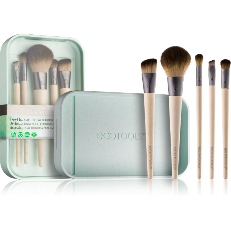 EcoTools Start The Day Beautifully набір щіточок для макіяжу (для чудового вигляду)
EcoTools Start The Day Beautifully набір щіточок для макіяжу (для чудового вигляду)