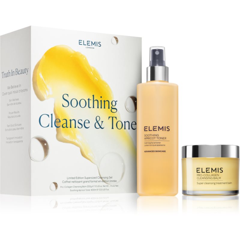 Elemis Soothing Cleanse & Tone подарунковий набір (для досконалого очищення шкіри)
Elemis Soothing Cleanse & Tone подарунковий набір (для досконалого очищення шкіри)