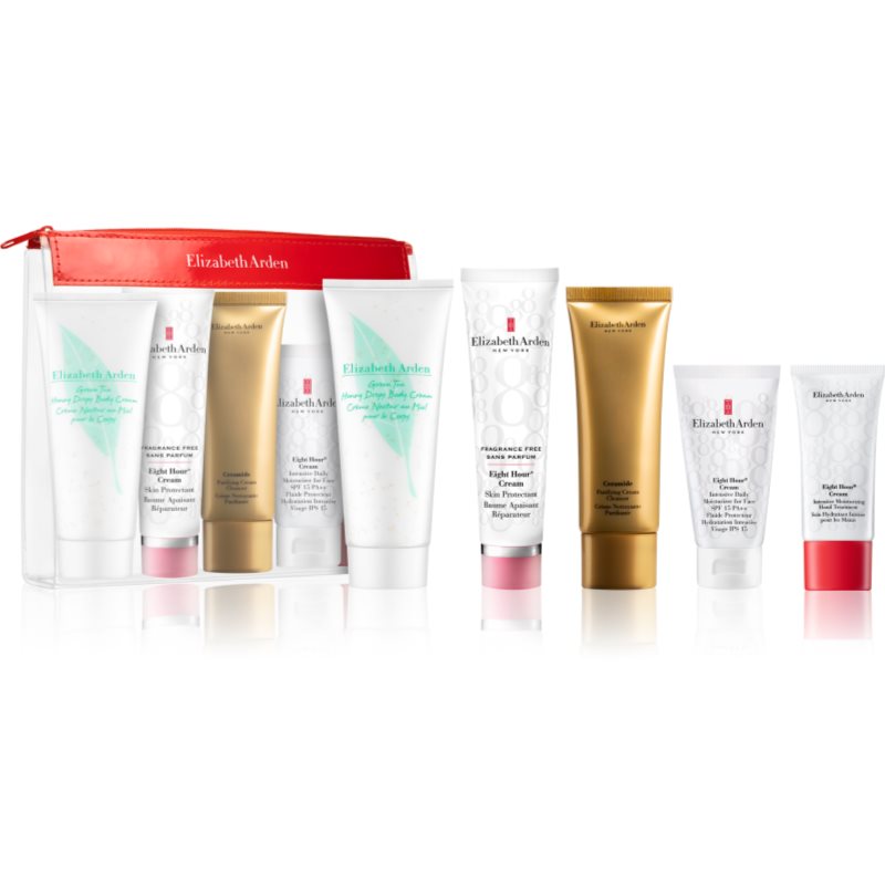 Elizabeth Arden Eight Hour Cream Daily Beauty Essentials дорожній набір I. для жінок
Elizabeth Arden Eight Hour Cream Daily Beauty Essentials дорожній набір I. для жінок