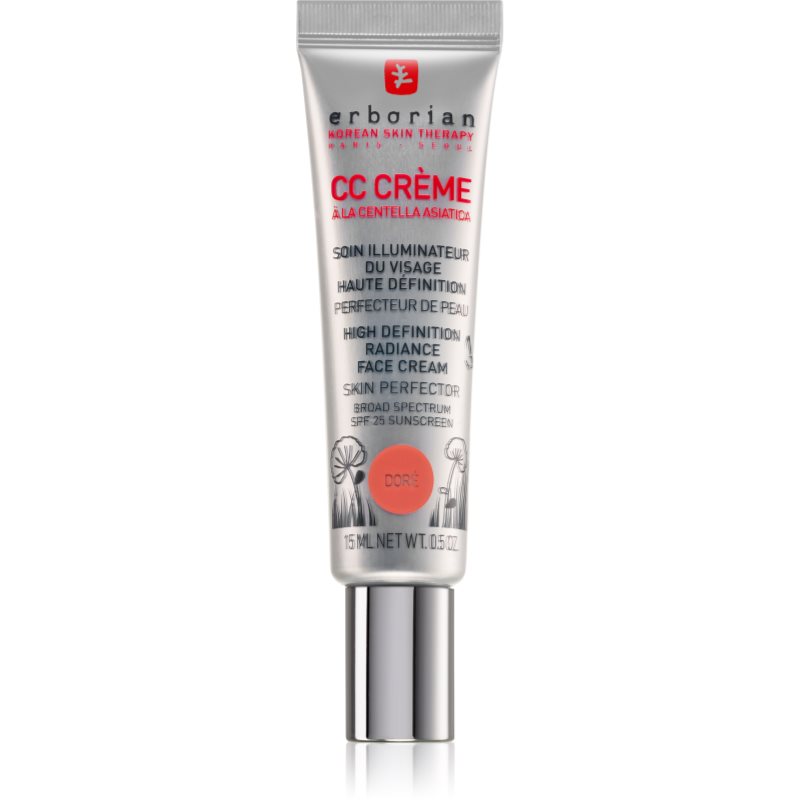 Erborian CC Crème Centella Asiatica освітлюючий крем для рівномірного тону шкіри SPF25 маленька упаковка відтінок Doré
Erborian CC Crème Centella Asiatica освітлюючий крем для рівномірного тону шкіри SPF25 маленька упаковка відтінок Doré