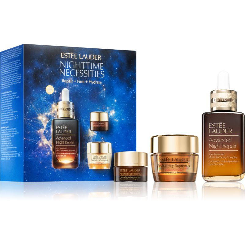 Estée Lauder Night Time Necessities Repair + Firm + Hydrate подарунковий набір (для обличчя )
Estée Lauder Night Time Necessities Repair + Firm + Hydrate подарунковий набір (для обличчя )
