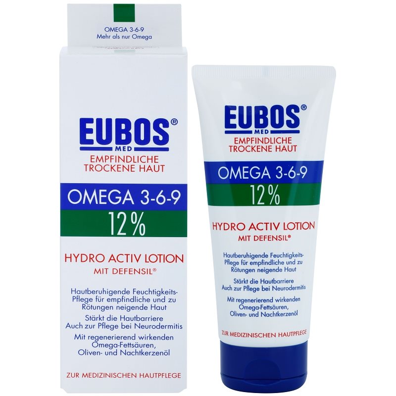 Eubos Sensitive Dry Skin Omega 3-6-9 12% бальзам для тіла для зміцнення захисного бар'єру шкіри зі стійким зволожуючим ефектом
Eubos Sensitive Dry Skin Omega 3-6-9 12% бальзам для тіла для зміцнення захисного бар'єру шкіри зі стійким зволожуючим ефектом