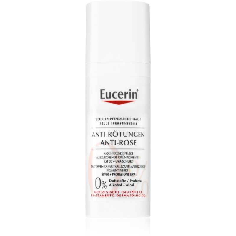 Eucerin Anti-Redness нейтралізуючий денний крем із зеленими пігментами SPF 25
Eucerin Anti-Redness нейтралізуючий денний крем із зеленими пігментами SPF 25