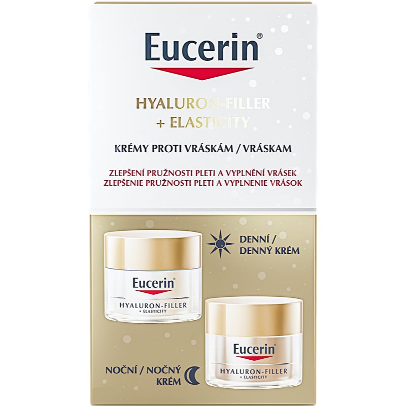 Eucerin Hyaluron-Filler + Elasticity подарунковий набір II. (проти старіння та втрати пружності шкіри) для жінок
Eucerin Hyaluron-Filler + Elasticity подарунковий набір II. (проти старіння та втрати пружності шкіри) для жінок