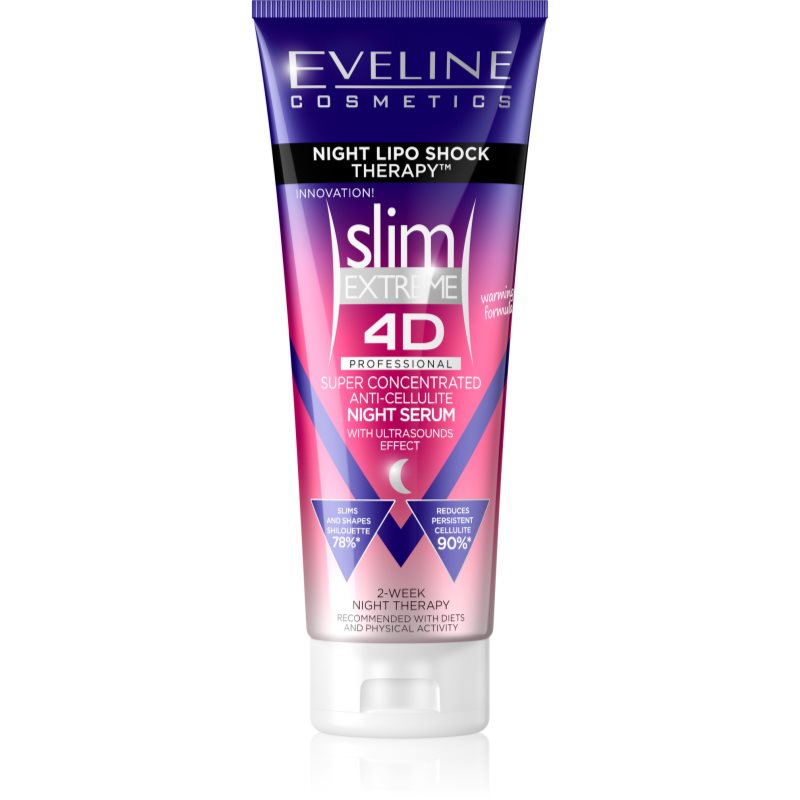 Eveline Cosmetics Slim Extreme суперконцентровна нічна сироватка із зігріваючи ефектом
Eveline Cosmetics Slim Extreme суперконцентровна нічна сироватка із зігріваючи ефектом