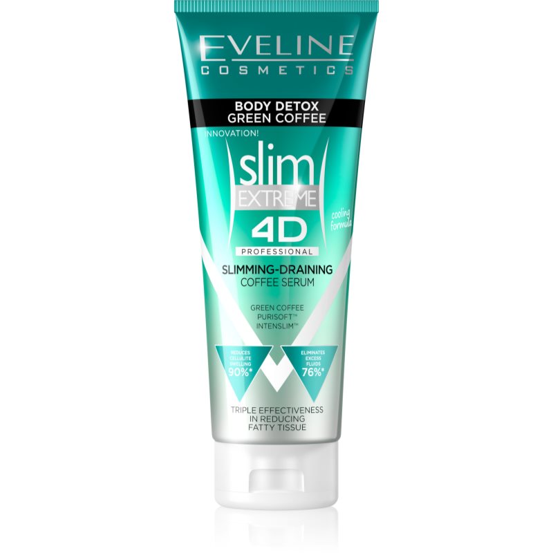 Eveline Cosmetics Slim Extreme кавова сироватка для схуднення з охолоджуючим ефектом
Eveline Cosmetics Slim Extreme кавова сироватка для схуднення з охолоджуючим ефектом