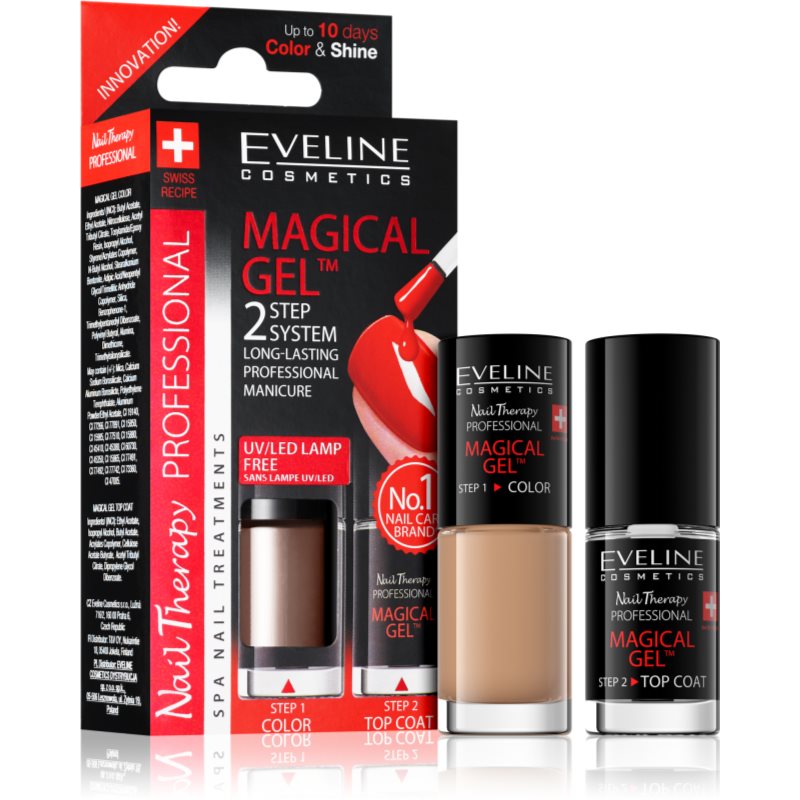 Eveline Cosmetics Nail Therapy Professional Гелевий лак для нігтів без використання UV/ LED лампи відтінок 02
Eveline Cosmetics Nail Therapy Professional Гелевий лак для нігтів без використання UV/ LED лампи відтінок 02