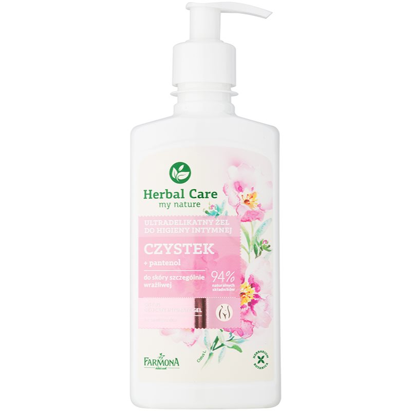 Farmona Herbal Care Cistus делікатний гель для інтимної гігієни для чутливої шкіри
Farmona Herbal Care Cistus делікатний гель для інтимної гігієни для чутливої шкіри