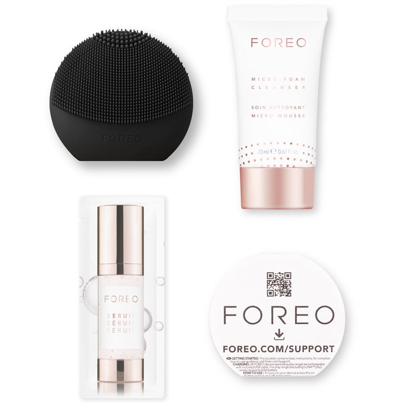 FOREO Luna™ Fit Set подарунковий набір Midnight (для досконалого очищення шкіри)
FOREO Luna™ Fit Set подарунковий набір Midnight (для досконалого очищення шкіри)