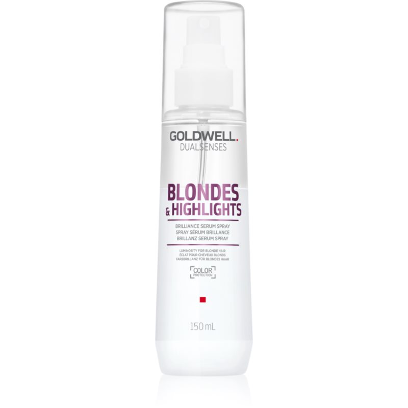 Goldwell Dualsenses Blondes & Highlights незмивна сироватка у формі спрею для блонд та мелірованого волосся
Goldwell Dualsenses Blondes & Highlights незмивна сироватка у формі спрею для блонд та мелірованого волосся