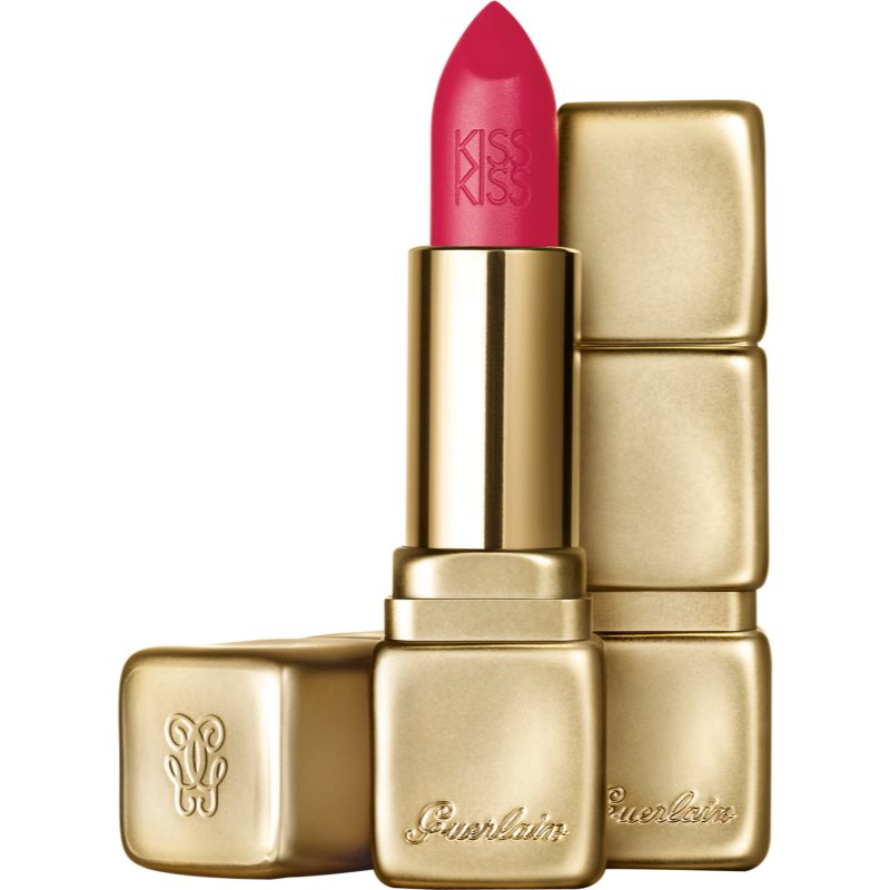 GUERLAIN KissKiss Hydrating Matte Lip Colour матуюча помада відтінок M378 Raspberry Pepper
GUERLAIN KissKiss Hydrating Matte Lip Colour матуюча помада відтінок M378 Raspberry Pepper