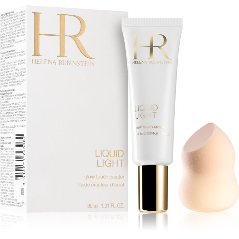 Helena Rubinstein Liquid Light рідкий хайлайтер під тональний крем + губка для аплікації
Helena Rubinstein Liquid Light рідкий хайлайтер під тональний крем + губка для аплікації