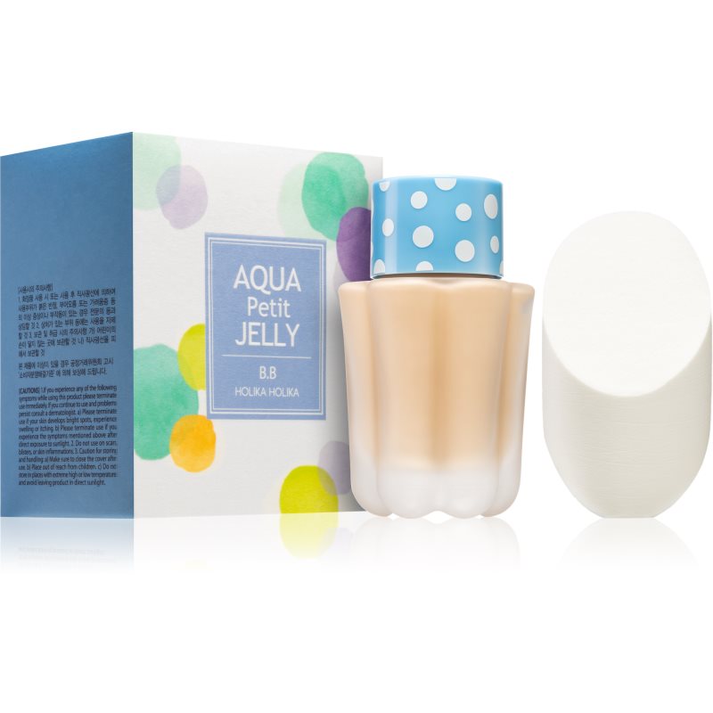 Holika Holika Petit BB Aqua Jelly зволожуючий ВВ крем від недоліків шкіри SPF 20 відтінок 01 Aqua Beige
Holika Holika Petit BB Aqua Jelly зволожуючий ВВ крем від недоліків шкіри SPF 20 відтінок 01 Aqua Beige