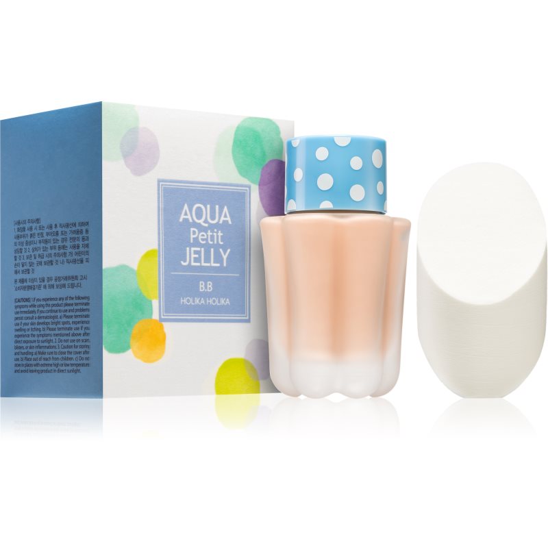 Holika Holika Petit BB Aqua Jelly зволожуючий ВВ крем від недоліків шкіри SPF 20 відтінок 02 Aqua Neutral
Holika Holika Petit BB Aqua Jelly зволожуючий ВВ крем від недоліків шкіри SPF 20 відтінок 02 Aqua Neutral