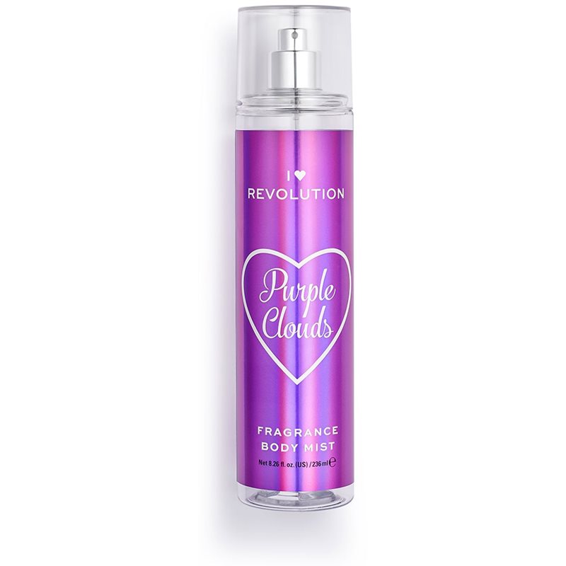 I Heart Revolution Body Mist освіжаючий спрей для тіла для жінок з ароматом Purple Clouds
I Heart Revolution Body Mist освіжаючий спрей для тіла для жінок з ароматом Purple Clouds
