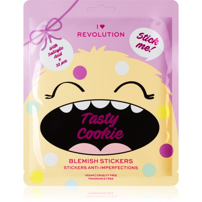 I Heart Revolution Tasty Cookie очищуючий пластир для обличчя для шкіри, схильної до акне
I Heart Revolution Tasty Cookie очищуючий пластир для обличчя для шкіри, схильної до акне