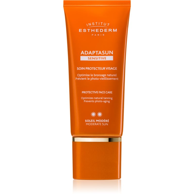 Institut Esthederm Adaptasun Sensitive Protective Face Care захисний крем для обличчя з середнім ступенем UV захисту
Institut Esthederm Adaptasun Sensitive Protective Face Care захисний крем для обличчя з середнім ступенем UV захисту