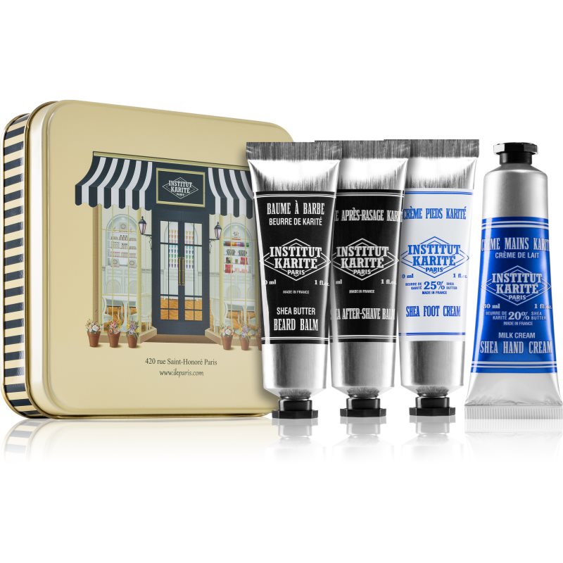 Institut Karité Paris Gift Sets Metal Box IKP Shop Men подарунковий набір (для чоловіків)
Institut Karité Paris Gift Sets Metal Box IKP Shop Men подарунковий набір (для чоловіків)